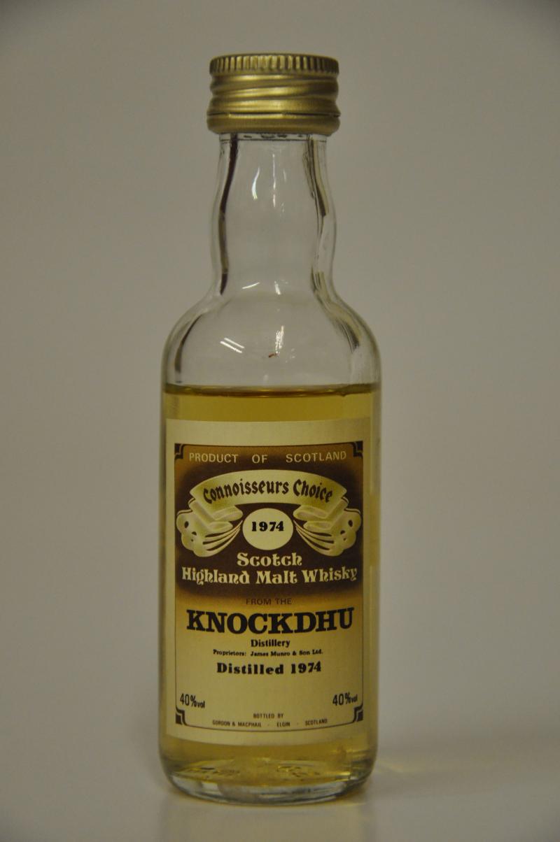 Knockdhu 1974 - Connoisseurs Choice Miniature