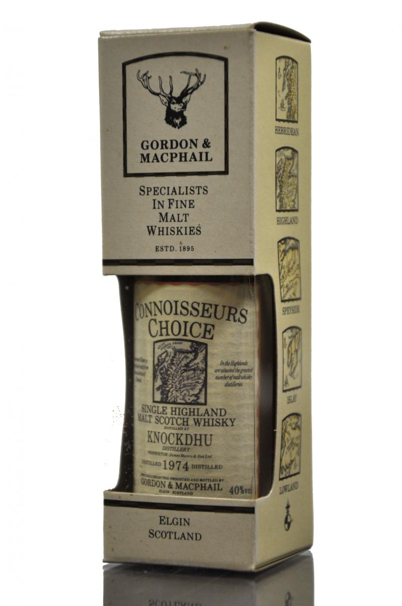 Knockdhu 1974 - Connoisseurs Choice Miniature