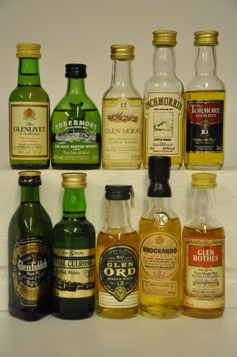 10 Scotch Malt Whiskies