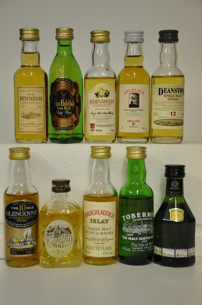 10 Scotch Malt Whiskies