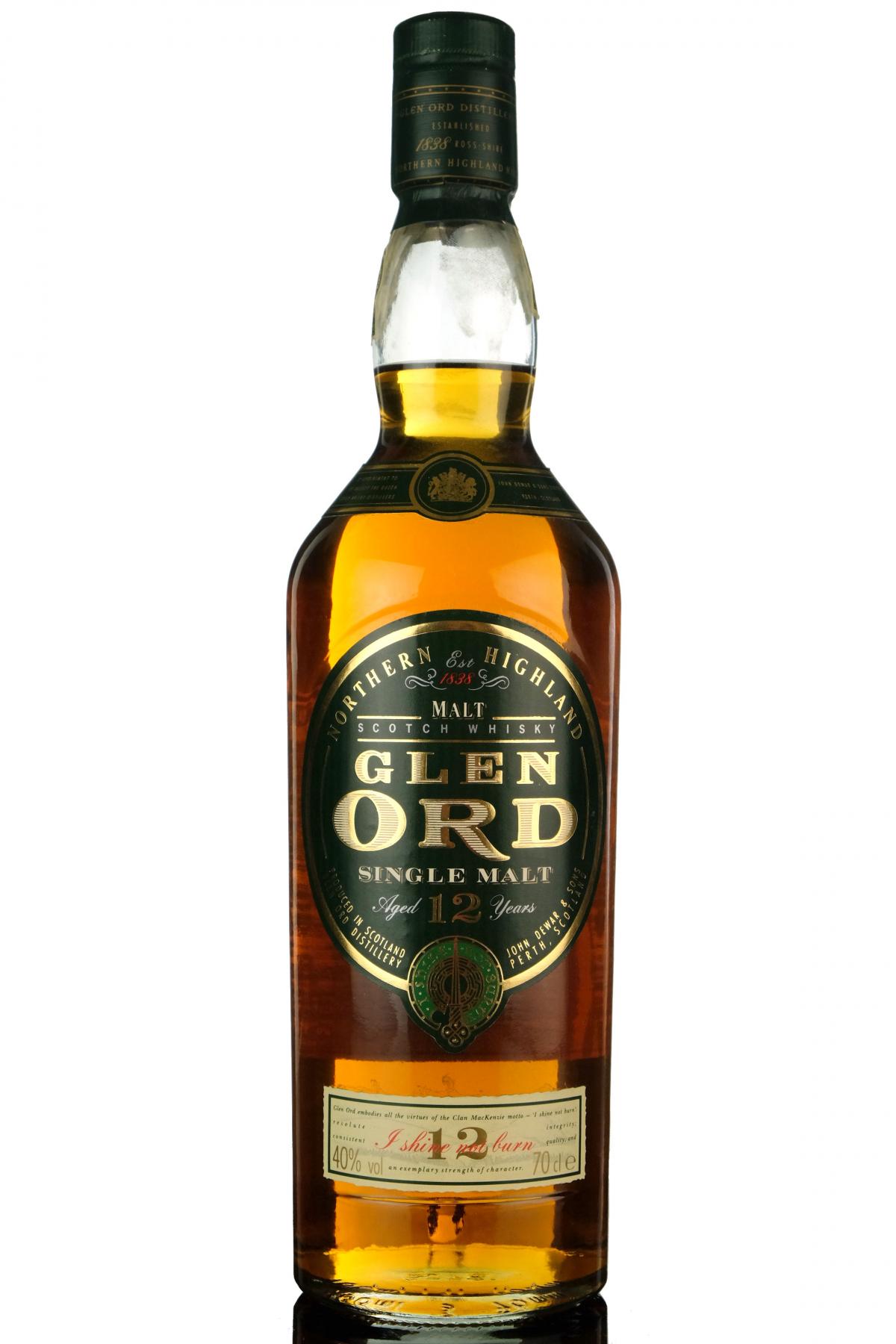 Glen Ord 12 Year Old