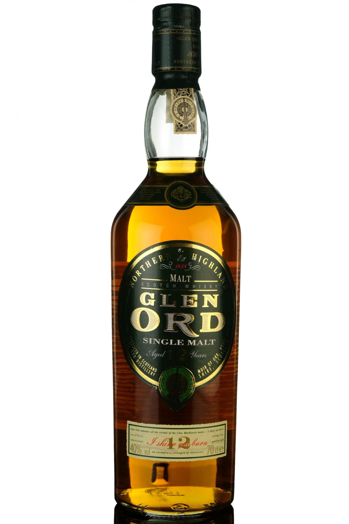 Glen Ord 12 Year Old