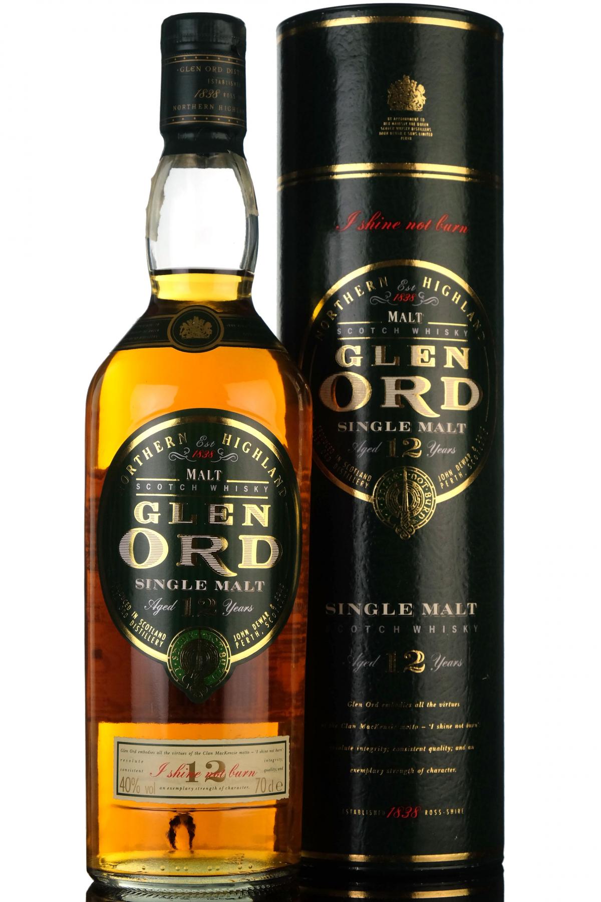 Glen Ord 12 Year Old