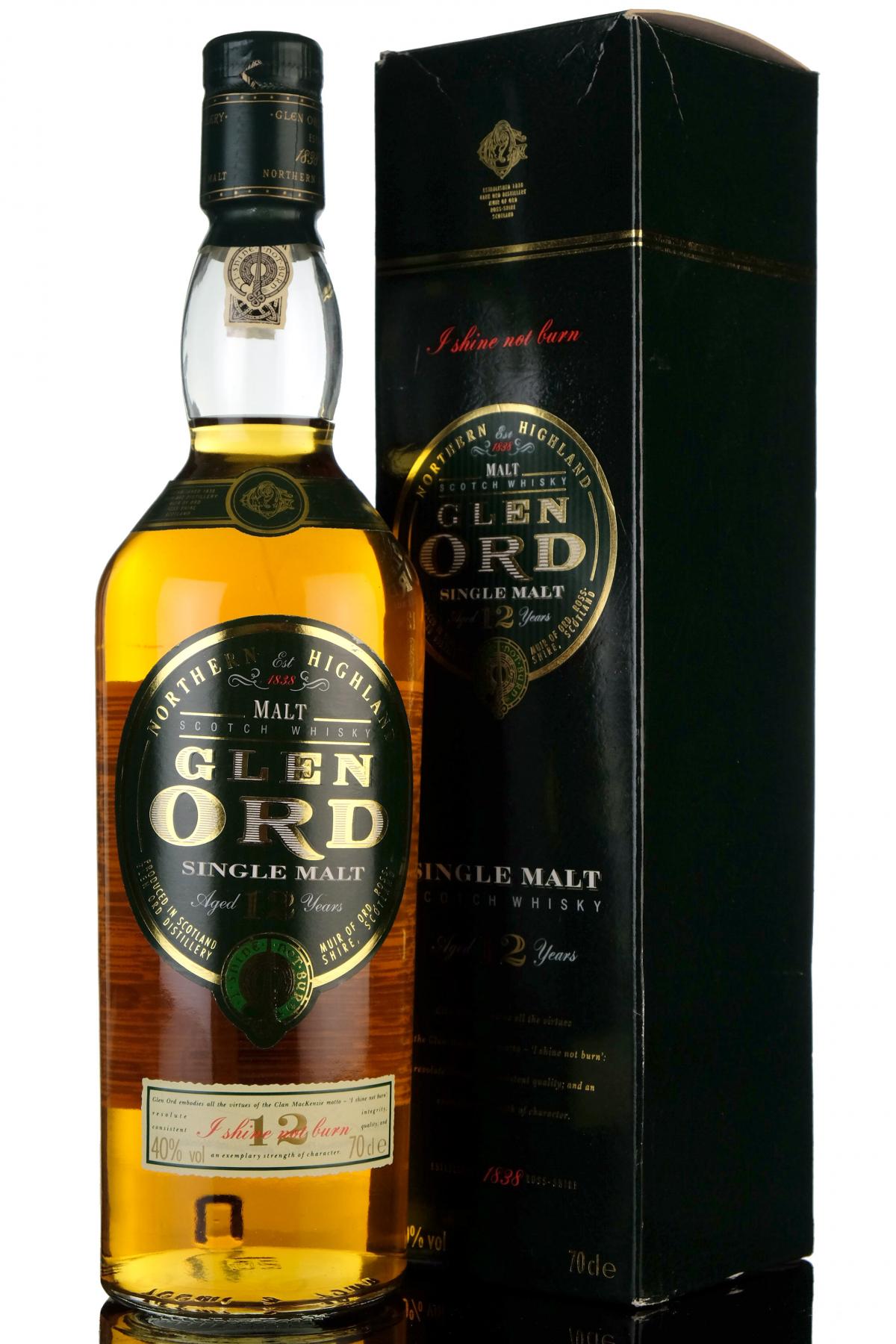 Glen Ord 12 Year Old