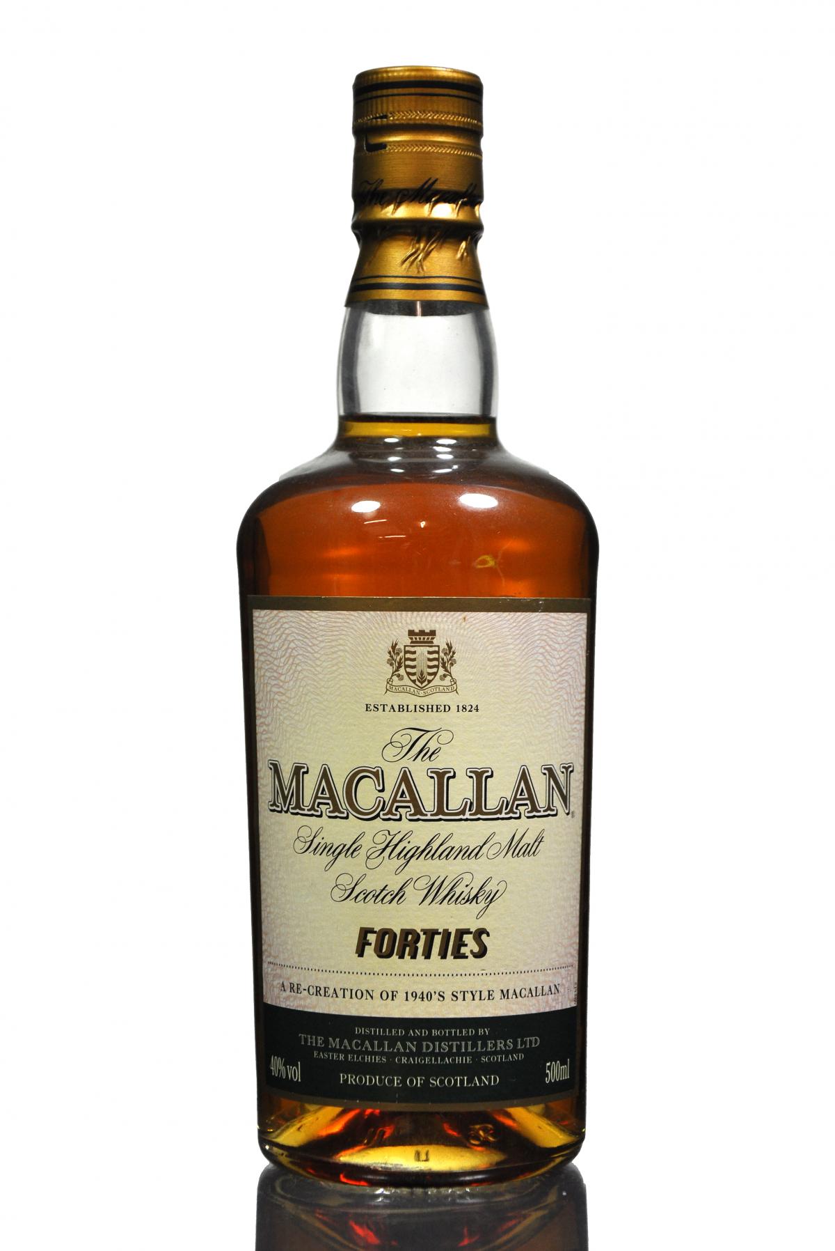 Macallan Travel Series Forties