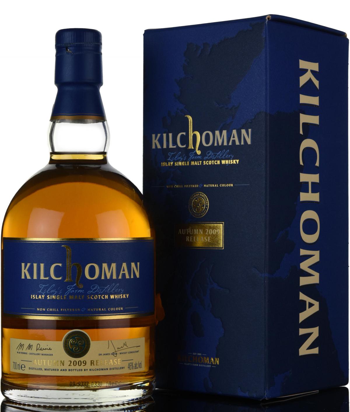 Kilchoman Autumn 2009 Release