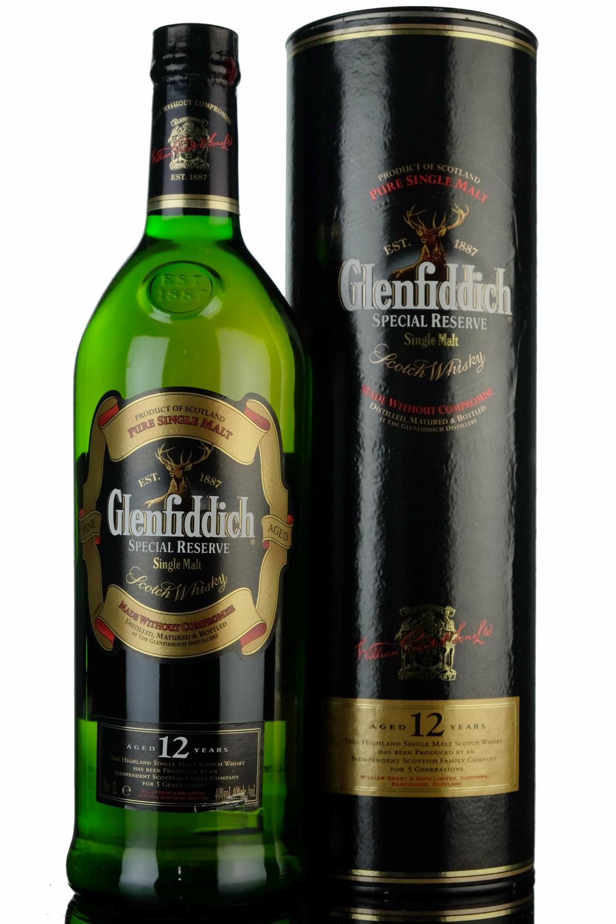 Glenfiddich Special Reserve - 1 Litre