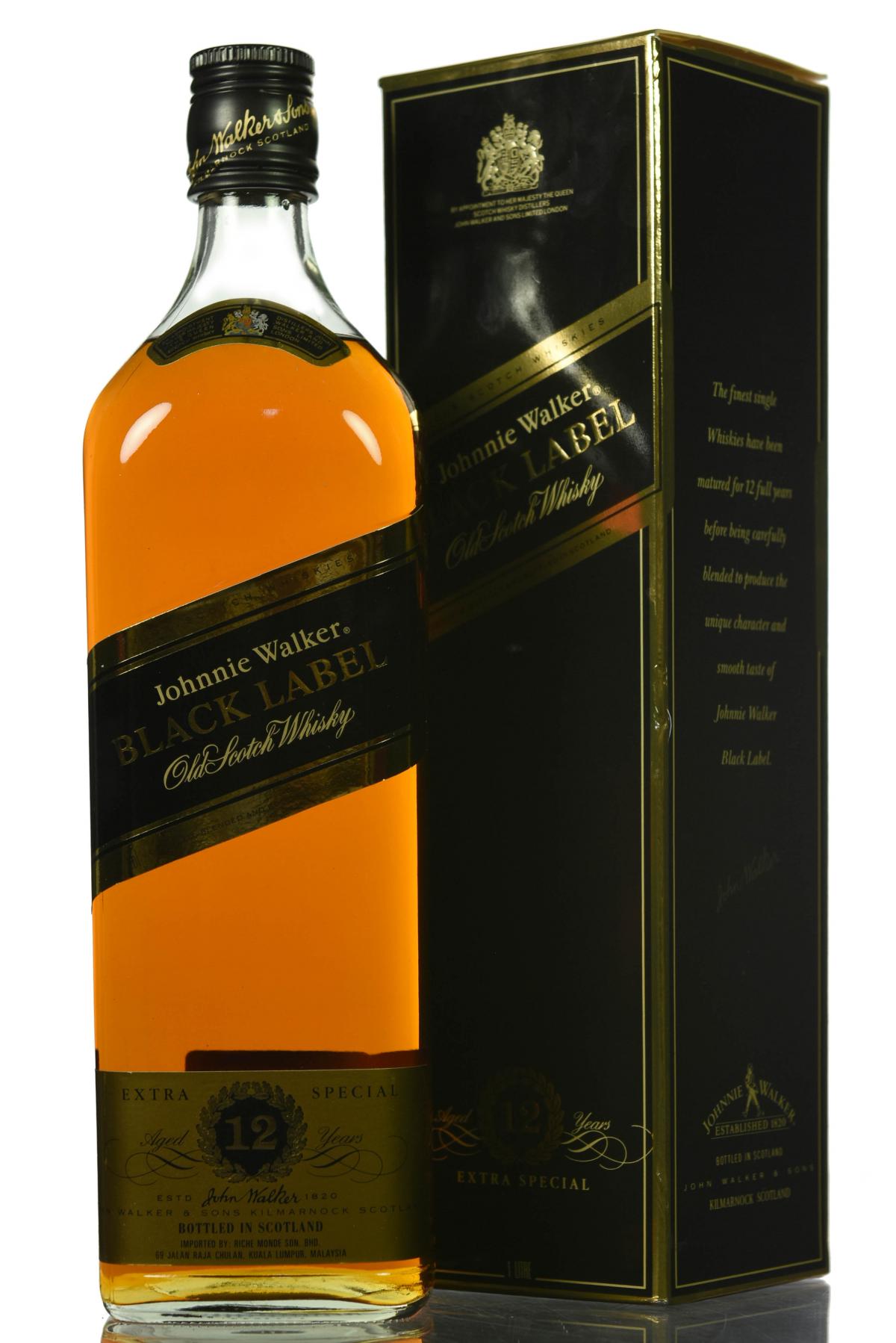 Johnnie Walker Black Label - 1 Litre