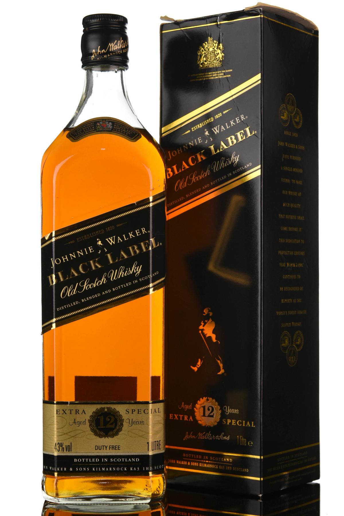 Johnnie Walker Black Label - 1 Litre