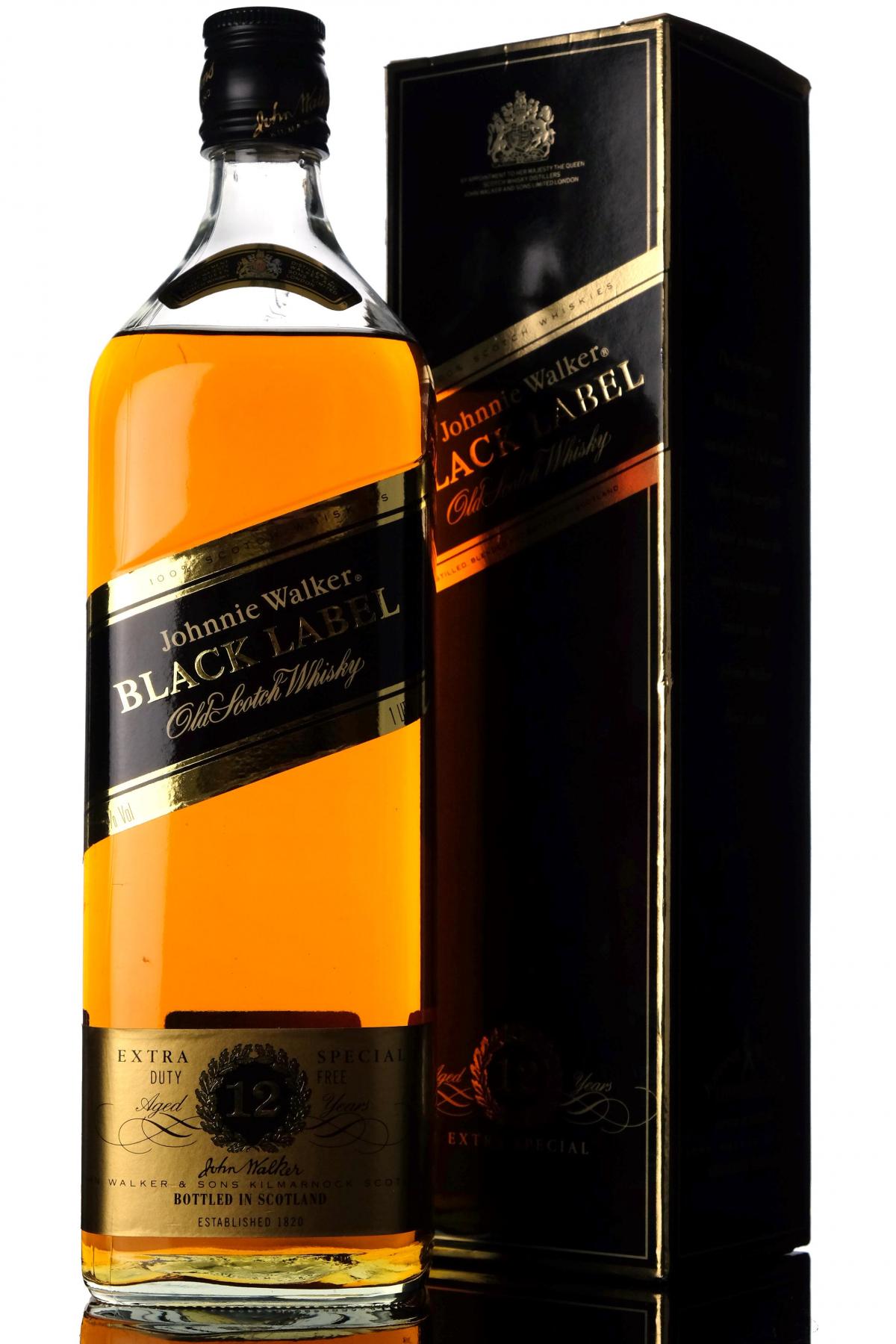 Johnnie Walker Black Label - 1 Litre