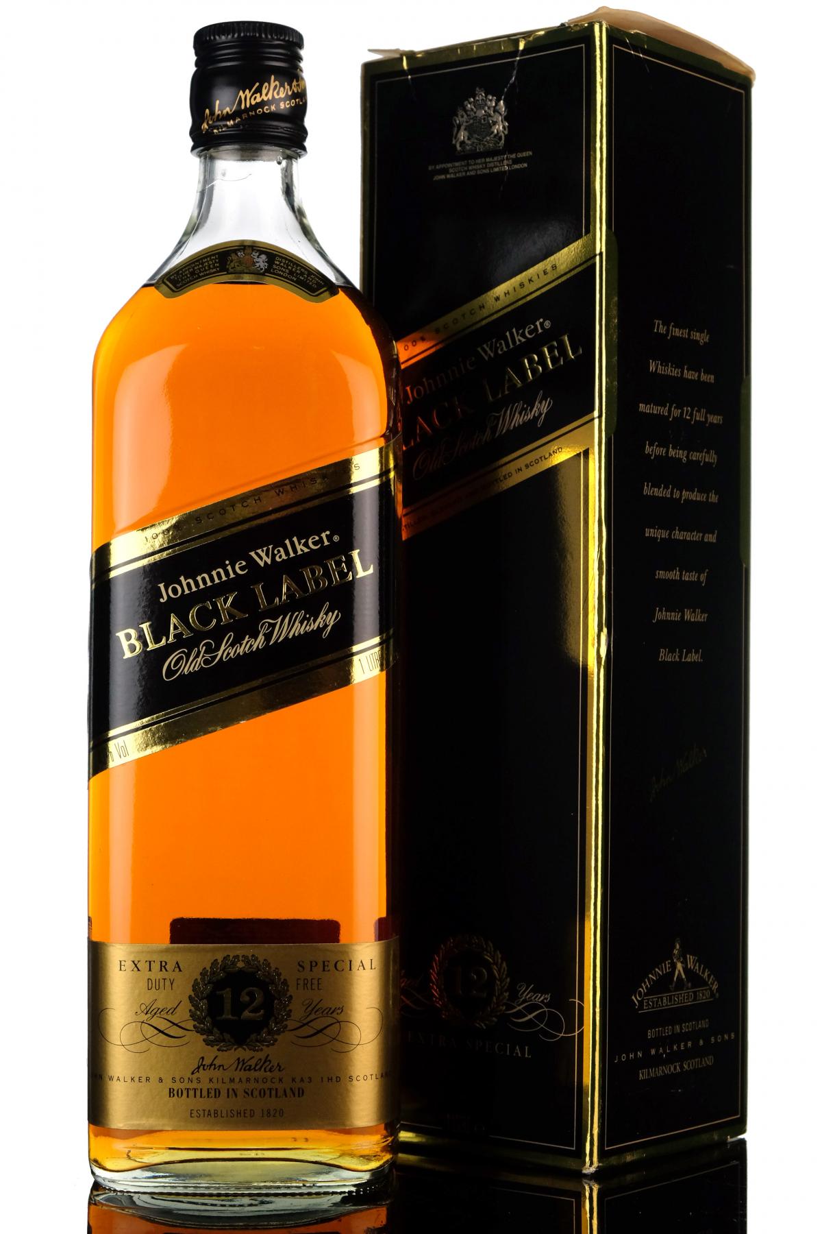 Johnnie Walker Black Label - 1 Litre