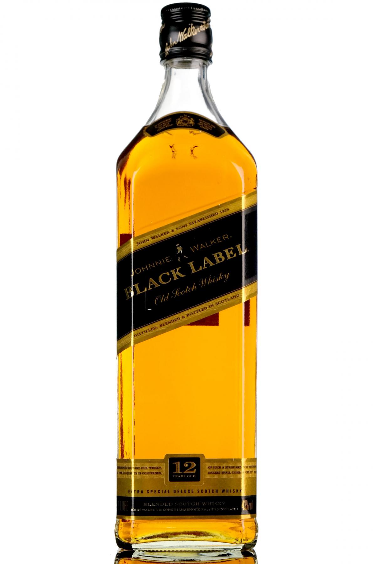 Johnnie Walker Black Label - 1 Litre