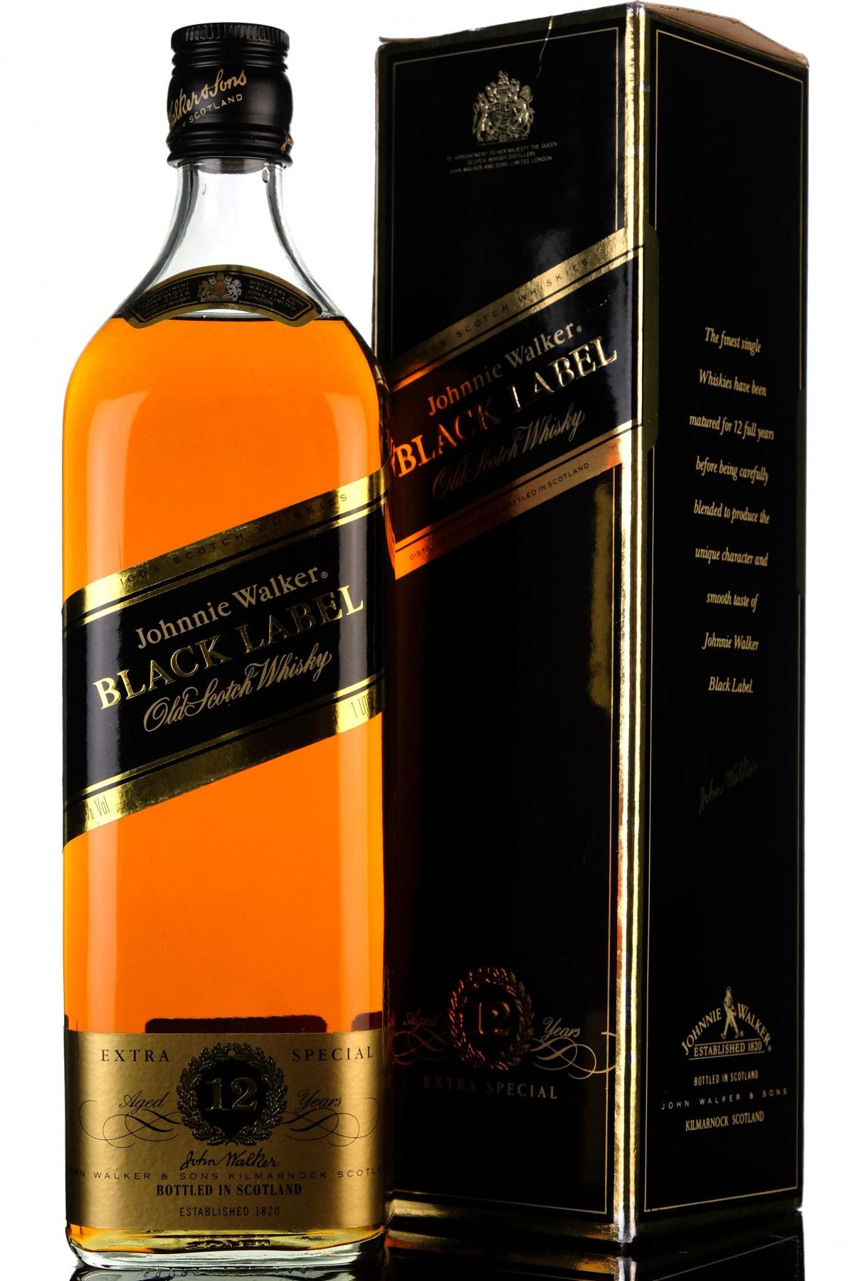 Johnnie Walker Black Label - 1 Litre