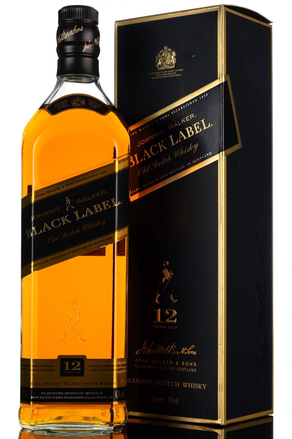 Johnnie Walker Black Label - 1 Litre