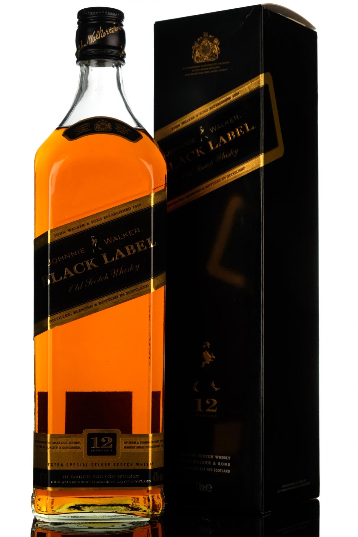 Johnnie Walker Black Label - 1 Litre