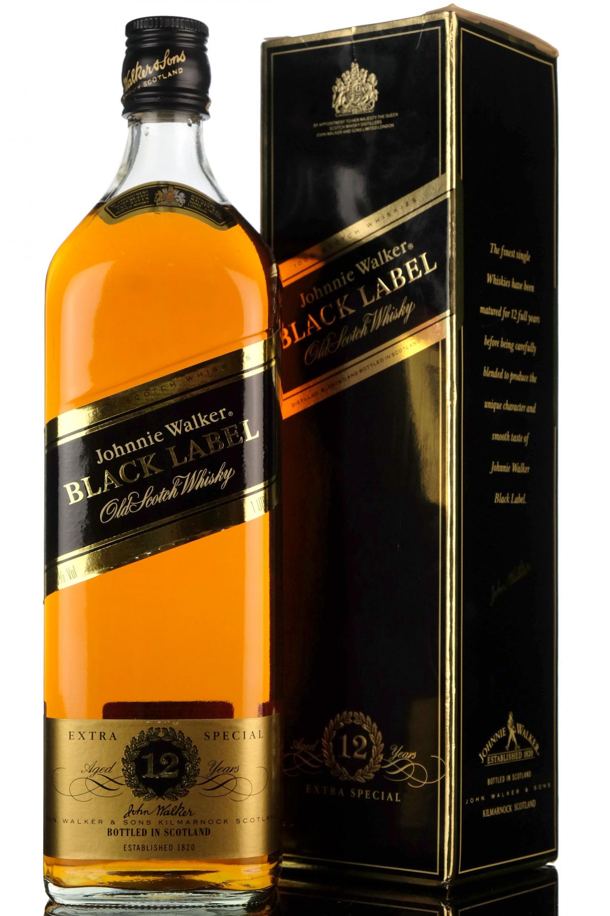 Johnnie Walker Black Label - 1 Litre