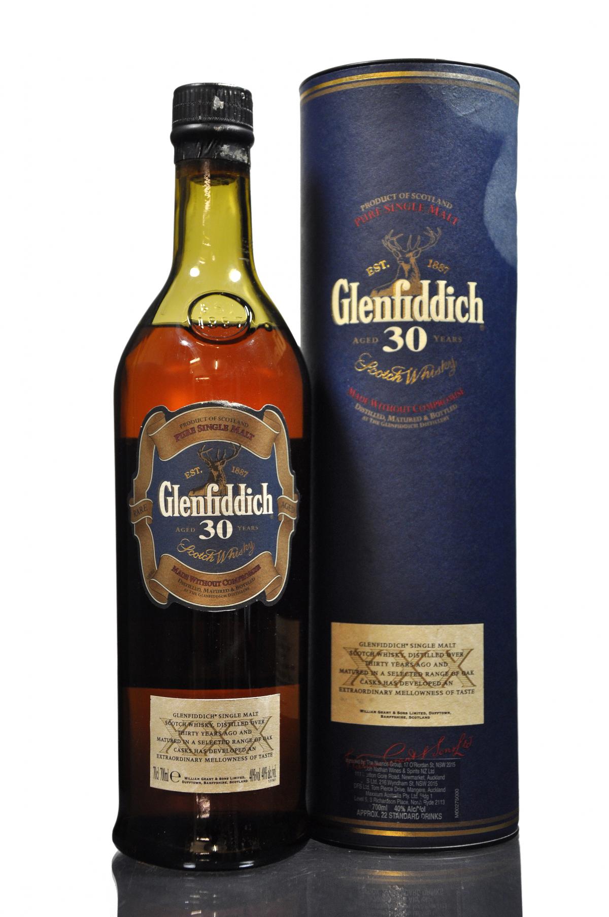 Glenfiddich 30 Year Old