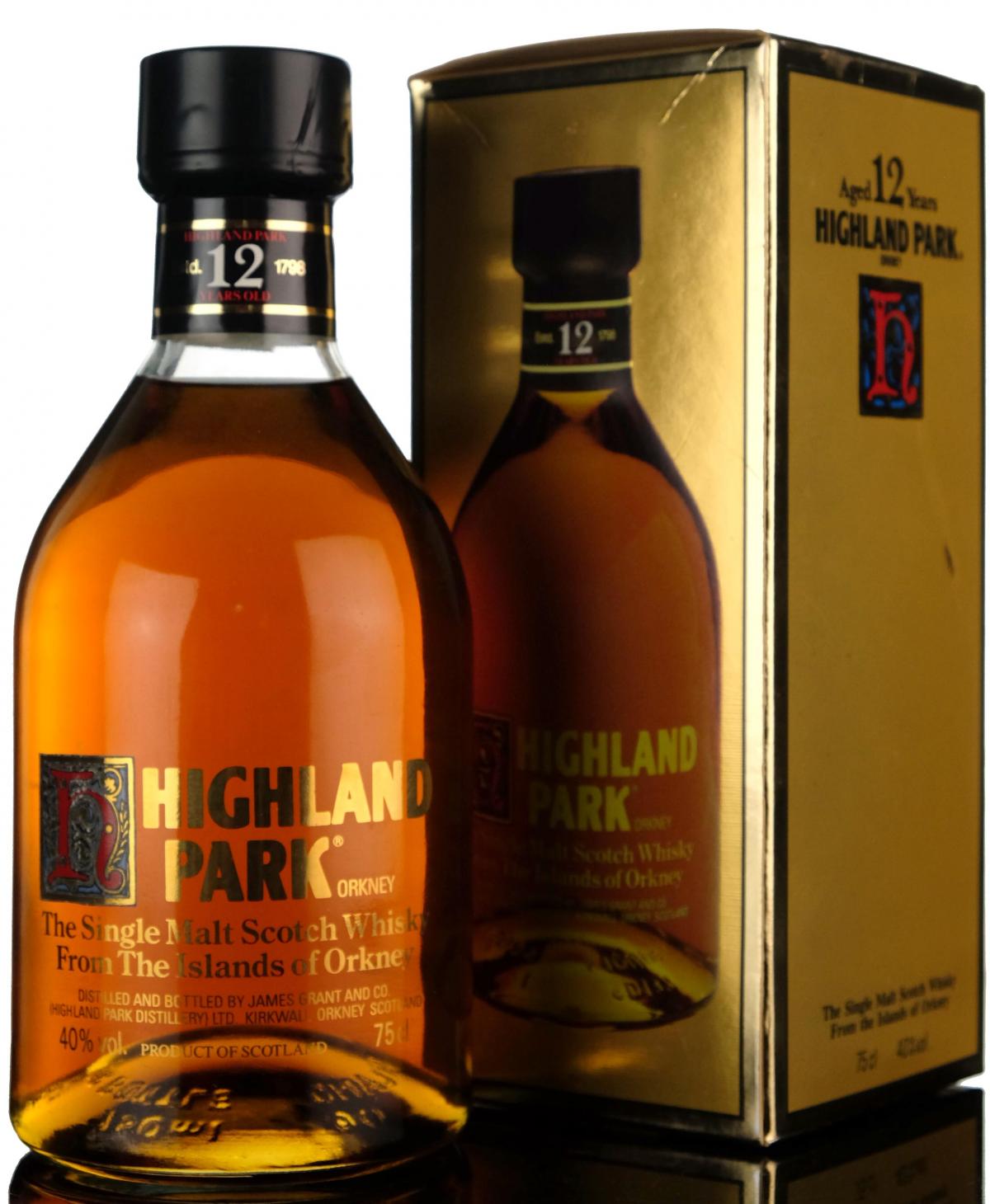 Highland Park 12 Year Old - 1980s
