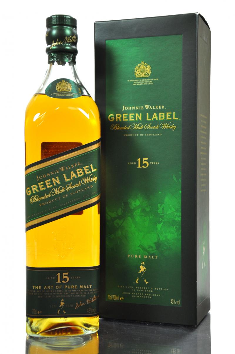 Johnnie Walker 15 Year Old - Green Label