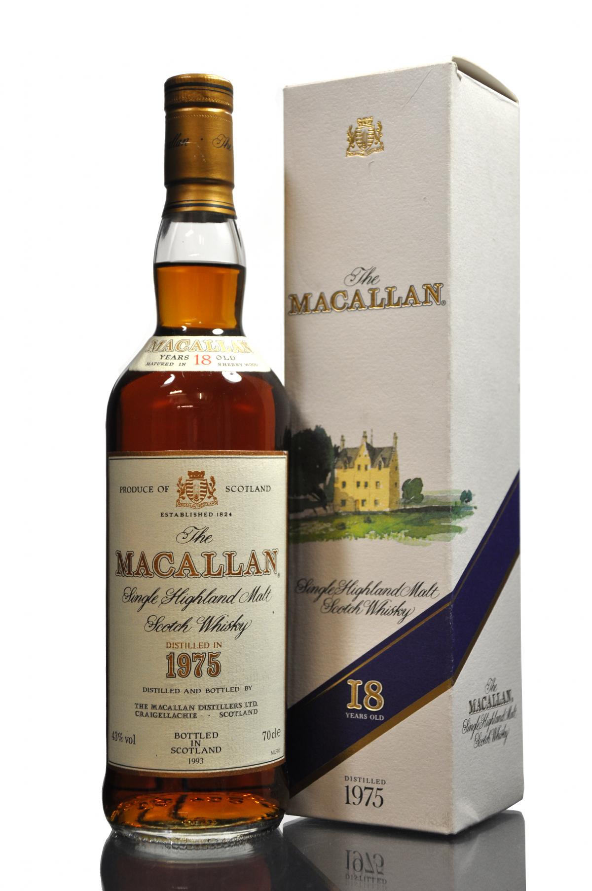 Macallan 1975-1993 - 18 Year Old