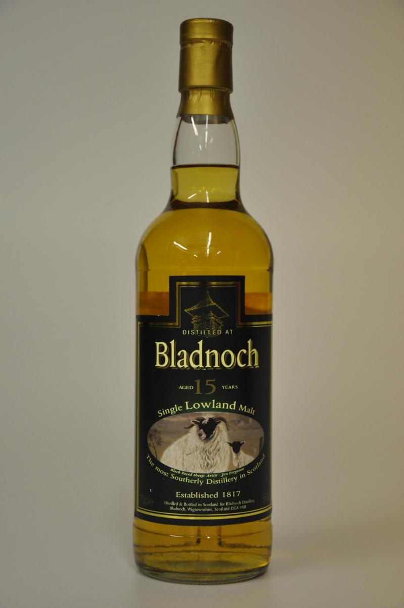 Bladnoch 15 Year Old - Early 2000s - 55%