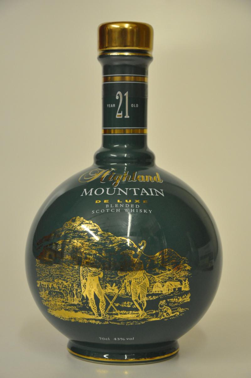 Highland Mountain 21 Year Old - Ceramic Decanter