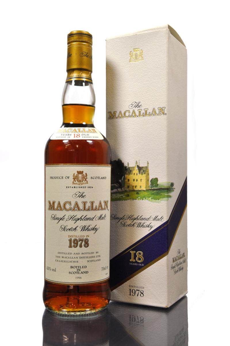 Macallan 1978-1996 - 18 Year Old