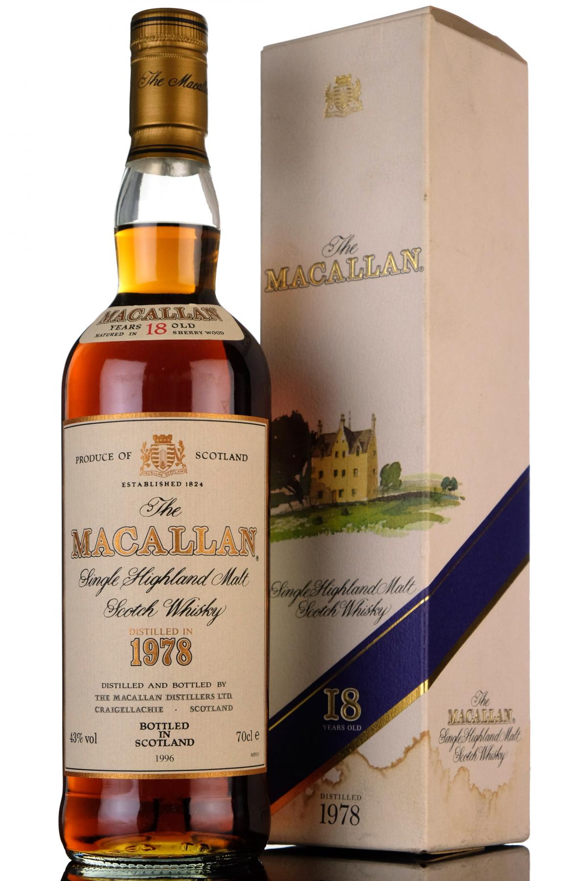 Macallan 1978-1996 - 18 Year Old