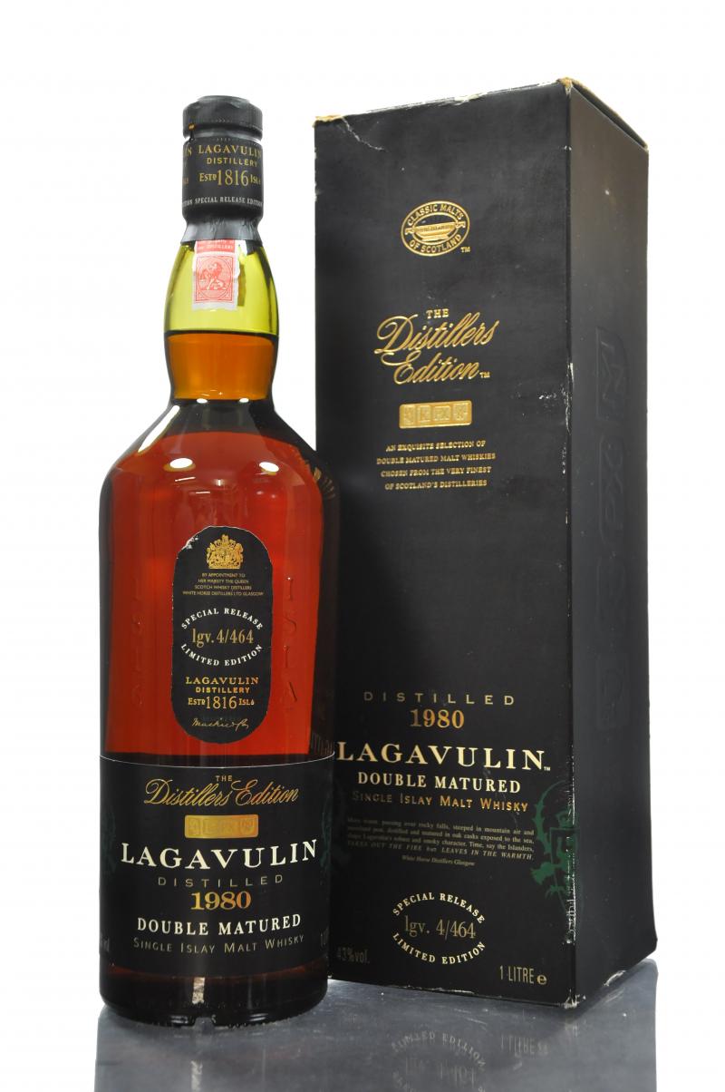 Lagavulin 1980 - Distillers Edition - 1 Litre