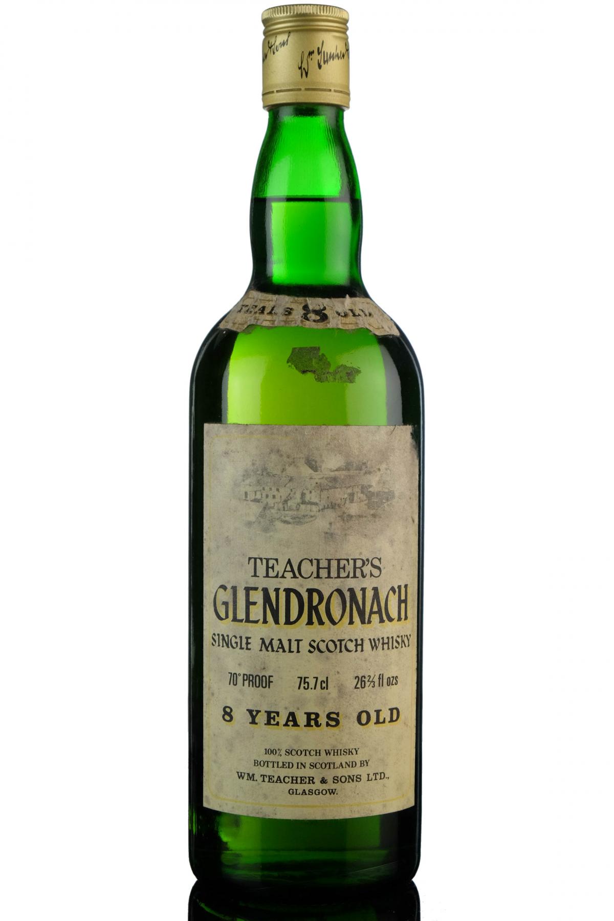 Glendronach 8 Year Old - 1970s