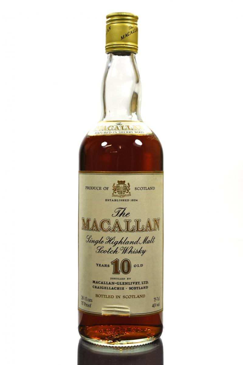 Macallan 10 Year Old - late 1970s