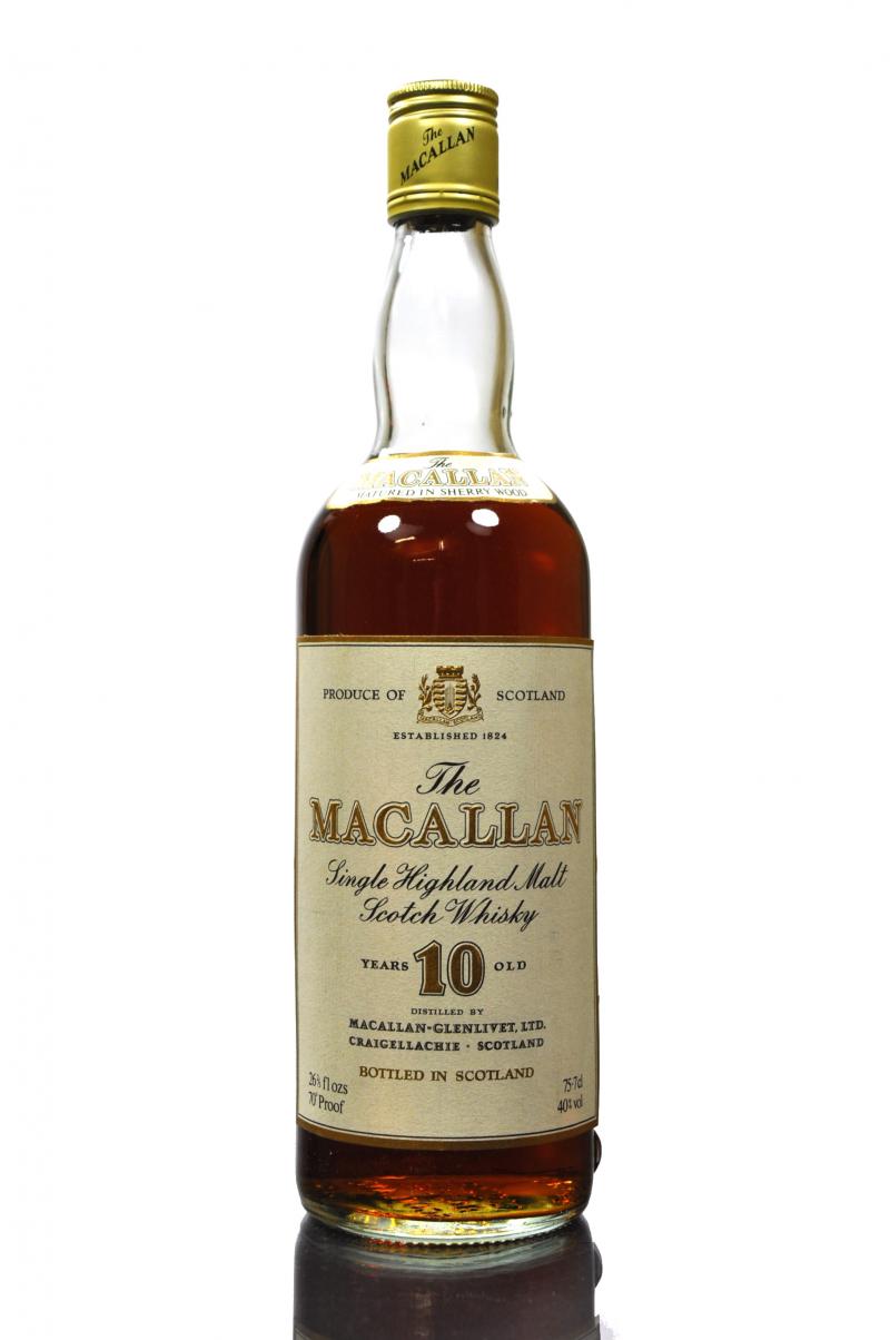 Macallan 10 Year Old - late 1970s