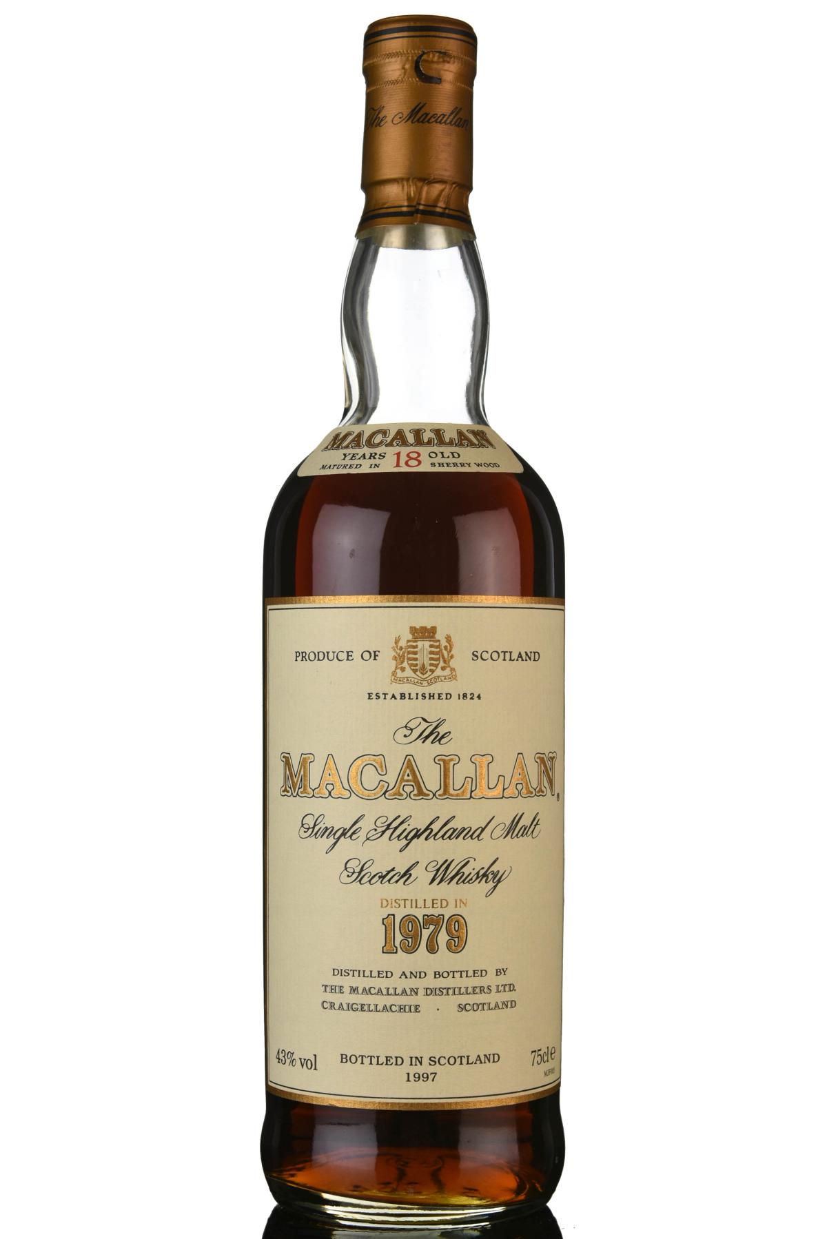 Macallan 1979-1997 - 18 Year Old