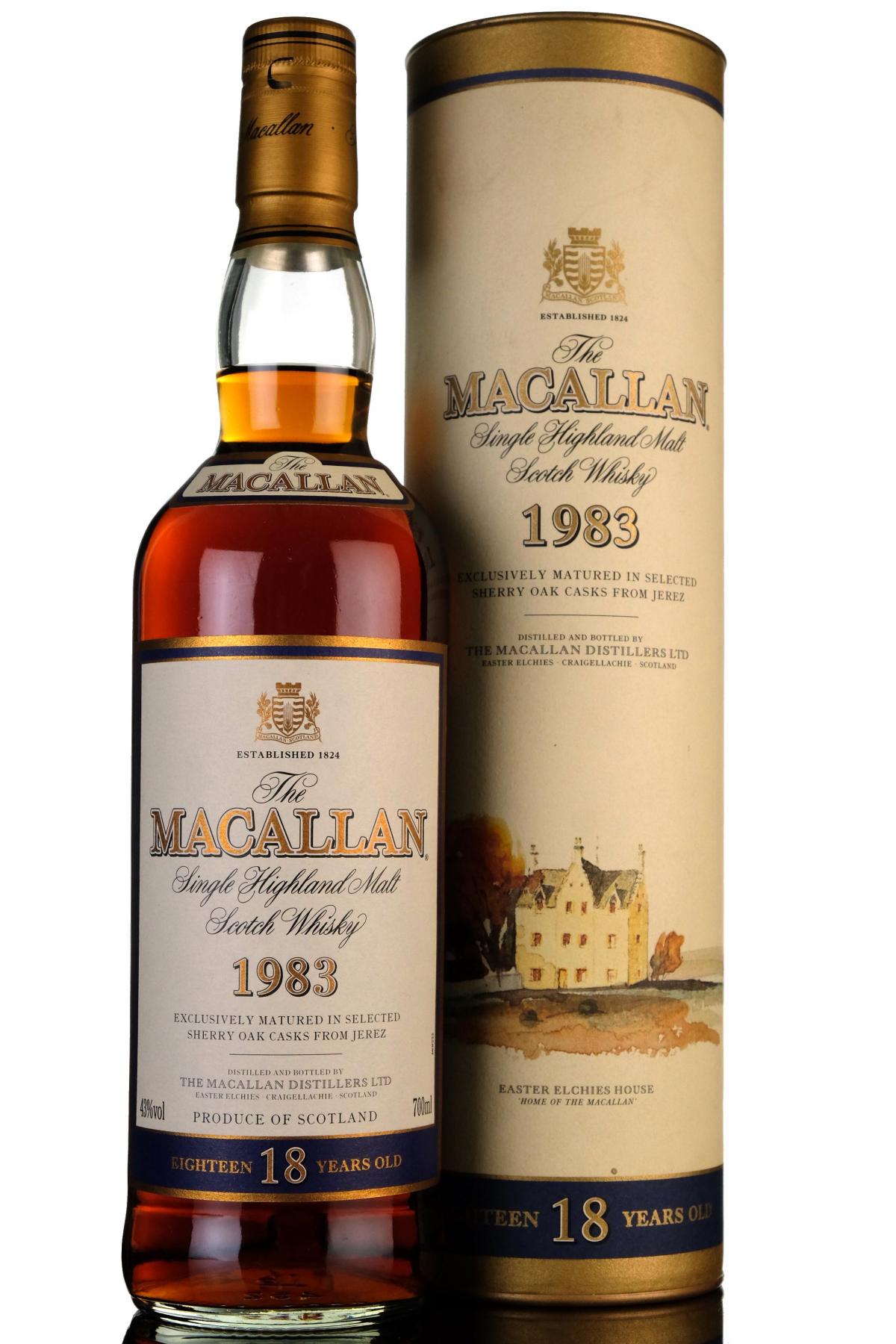 Macallan 1983 - 18 Year Old