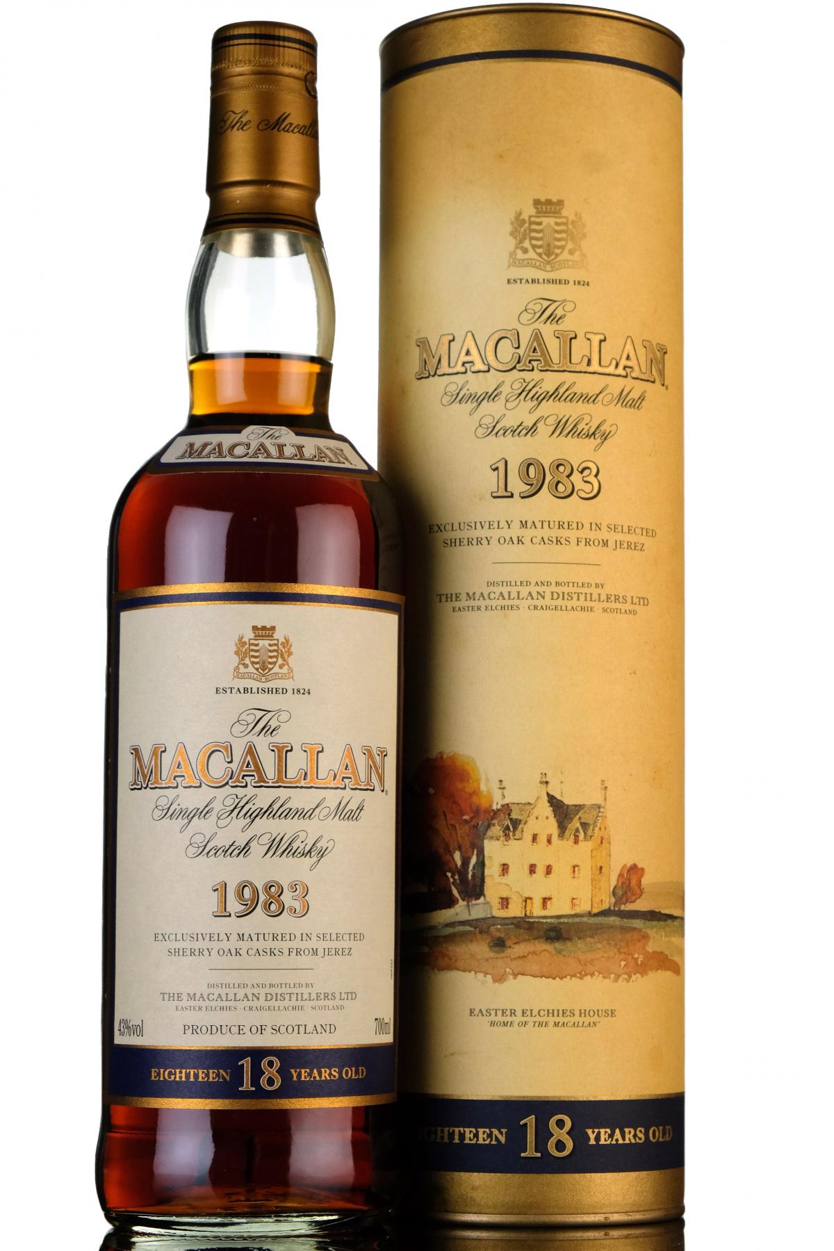 Macallan 1983 - 18 Year Old