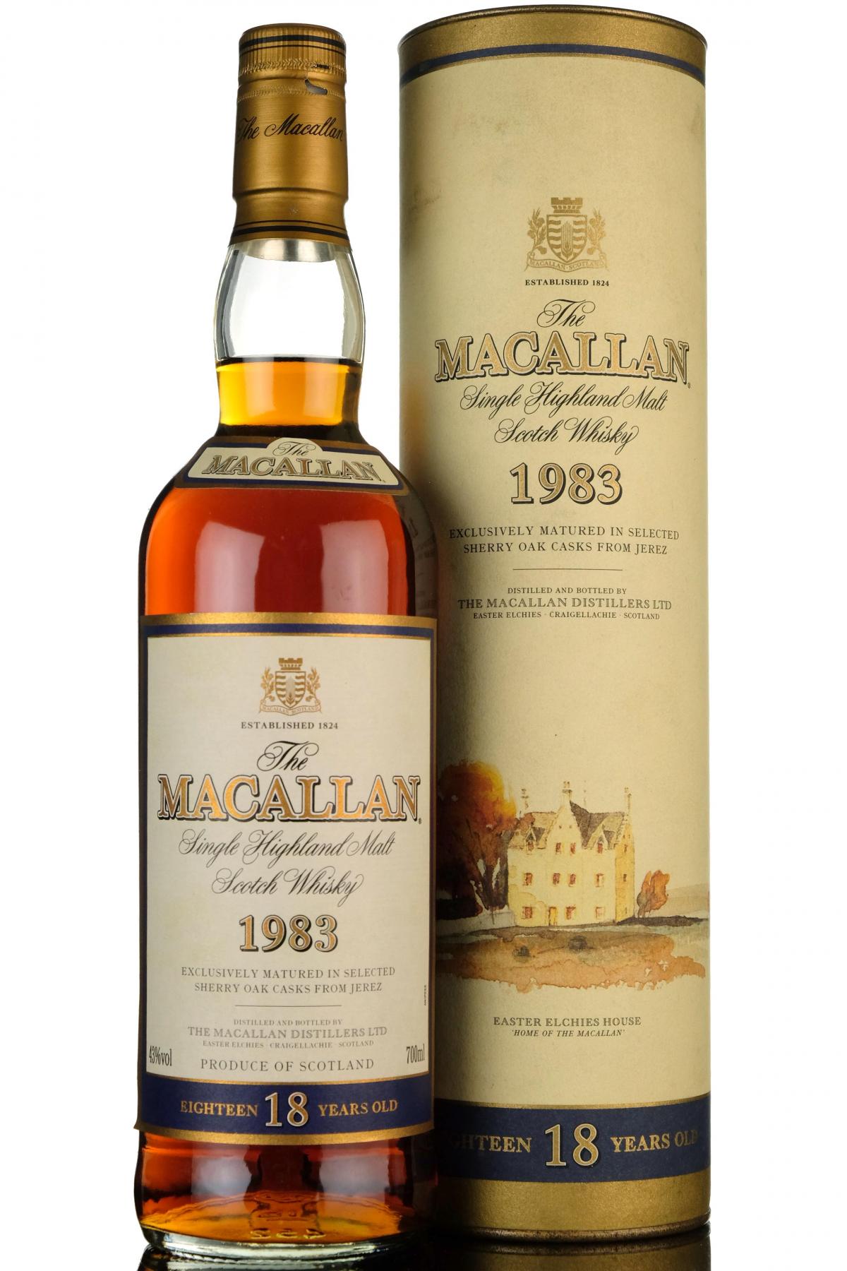 Macallan 1983 - 18 Year Old