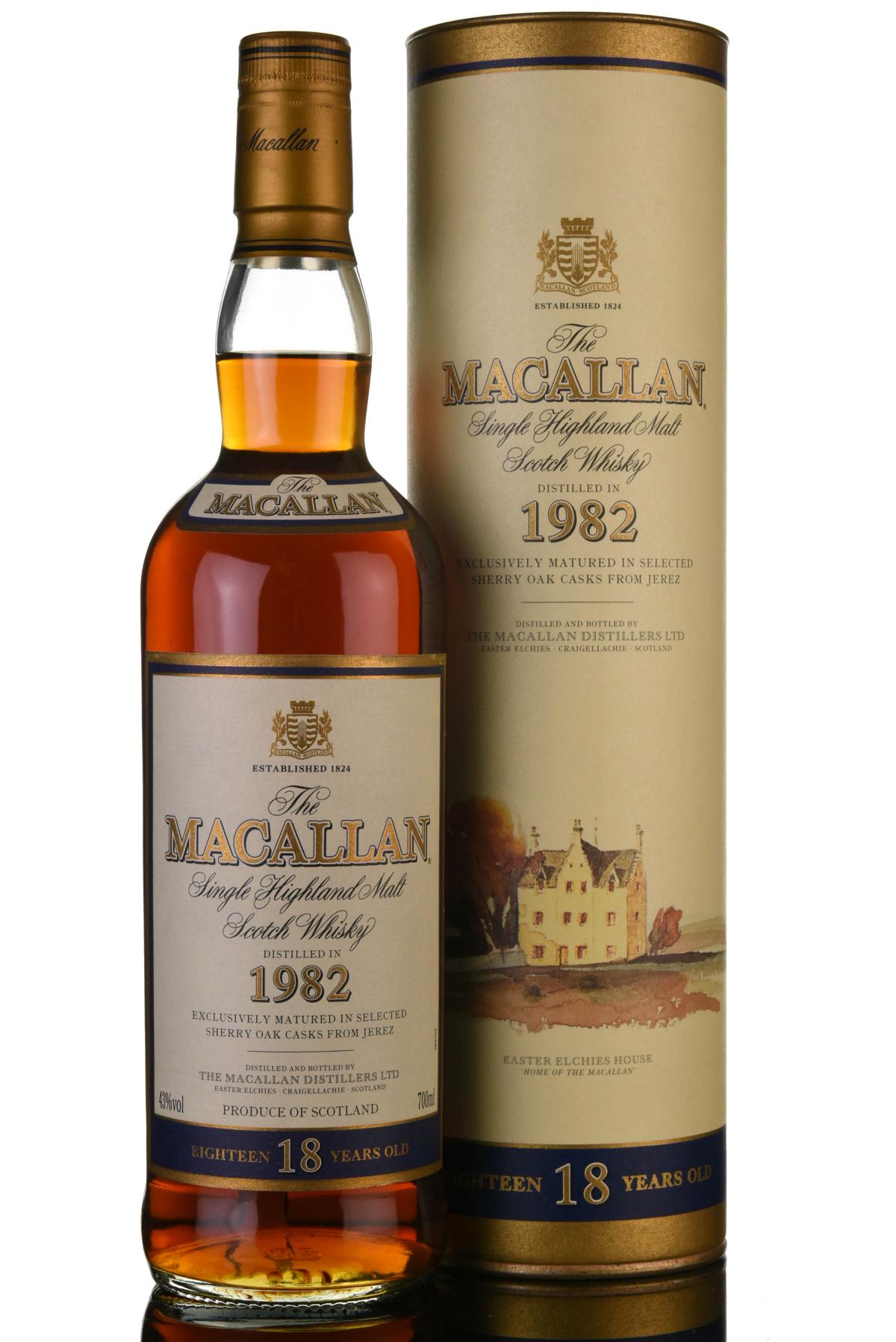 Macallan 1982 - 18 Year Old