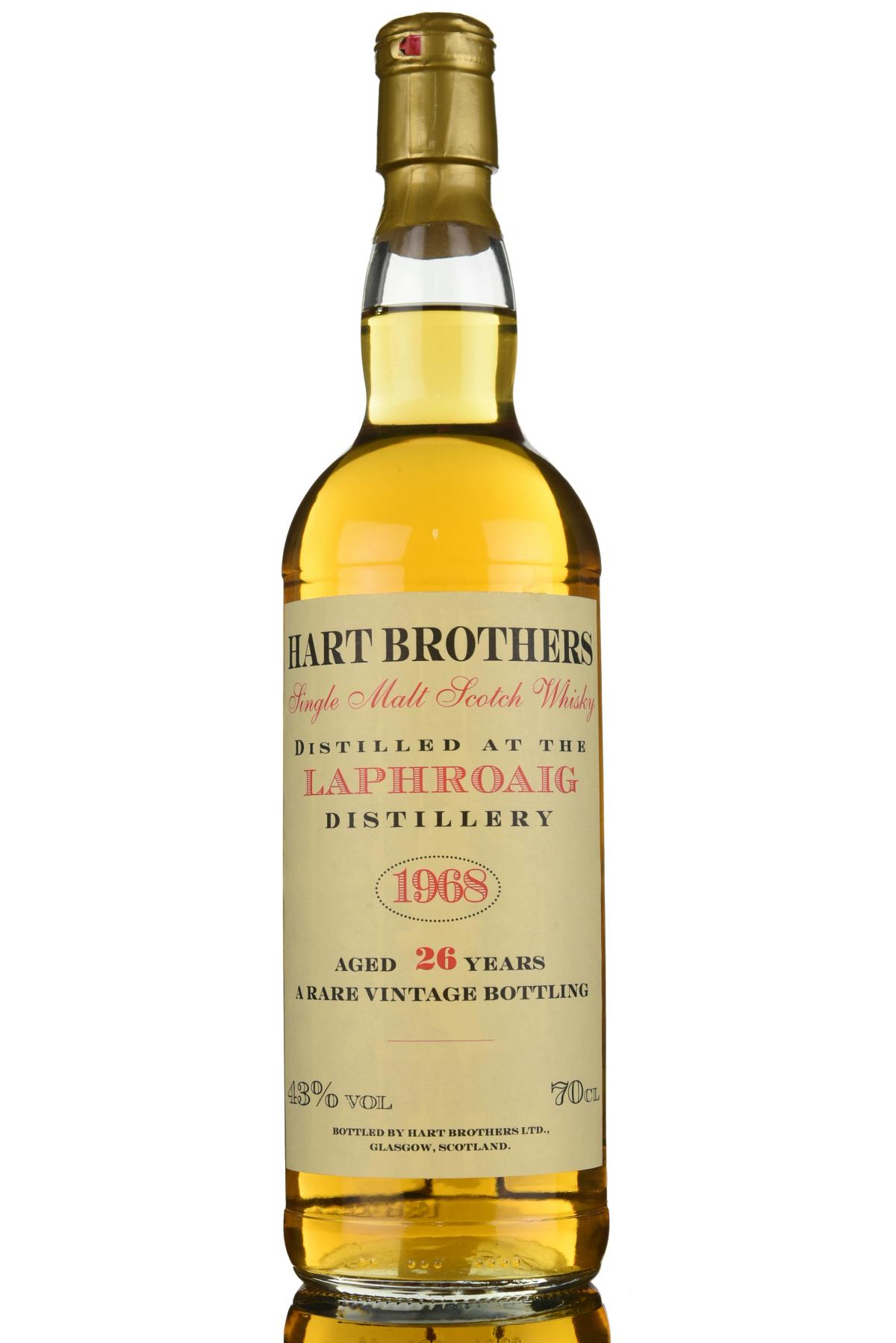 Laphroaig 1968 - 26 Year Old - Hart Brothers