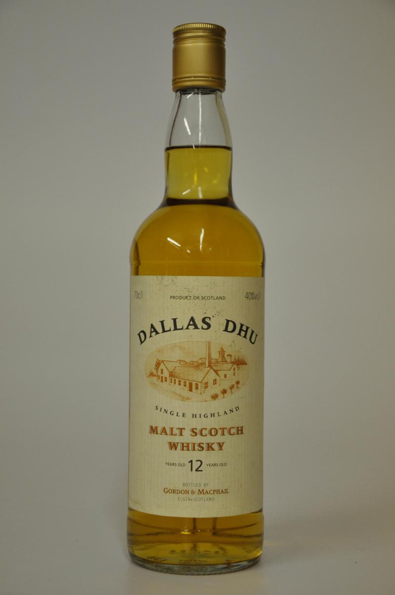 Dallas Dhu 12 Year Old - Gordon & MacPhail - 1990s