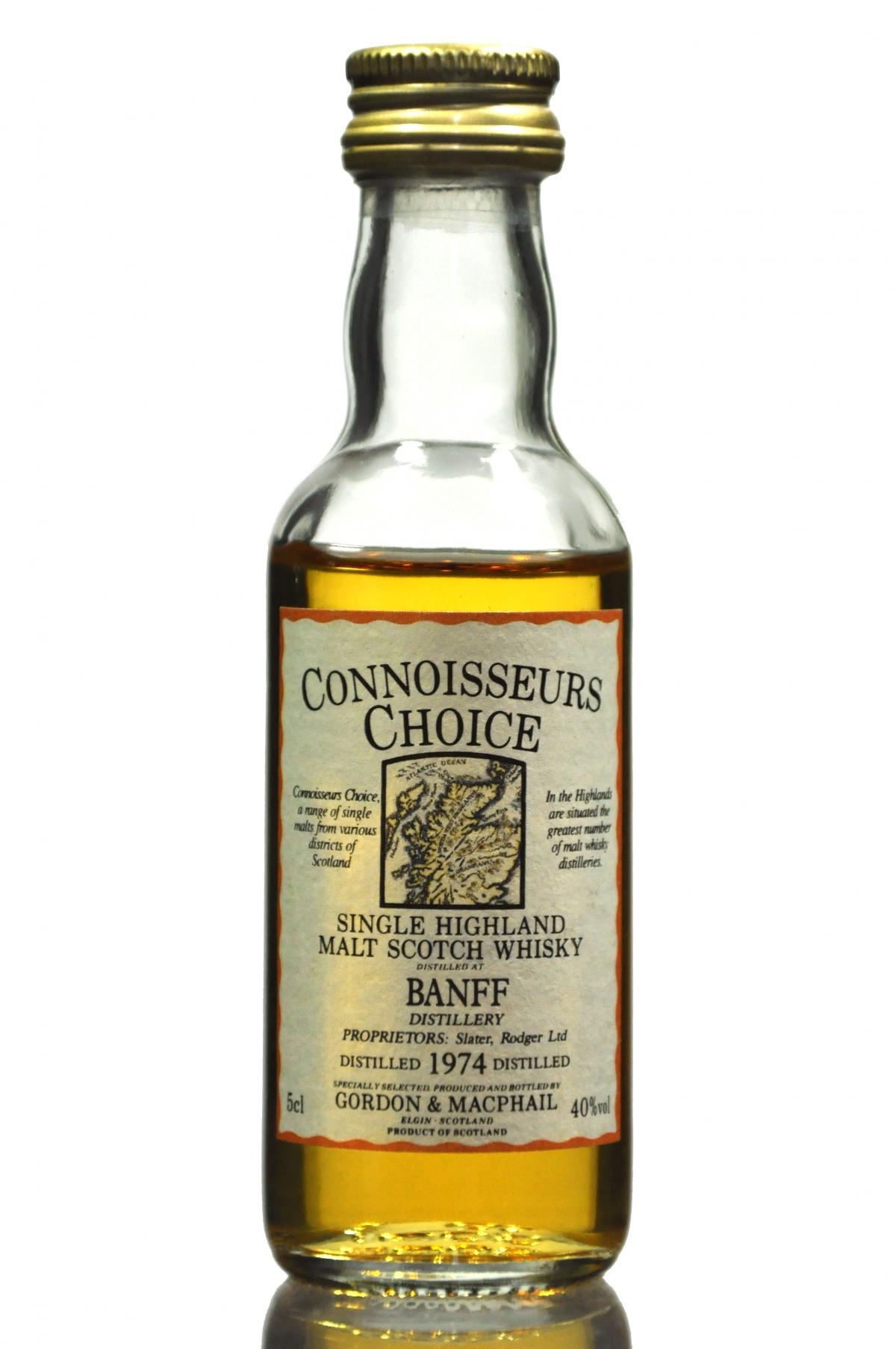 Banff 1974 - Connoisseurs Choice Miniature