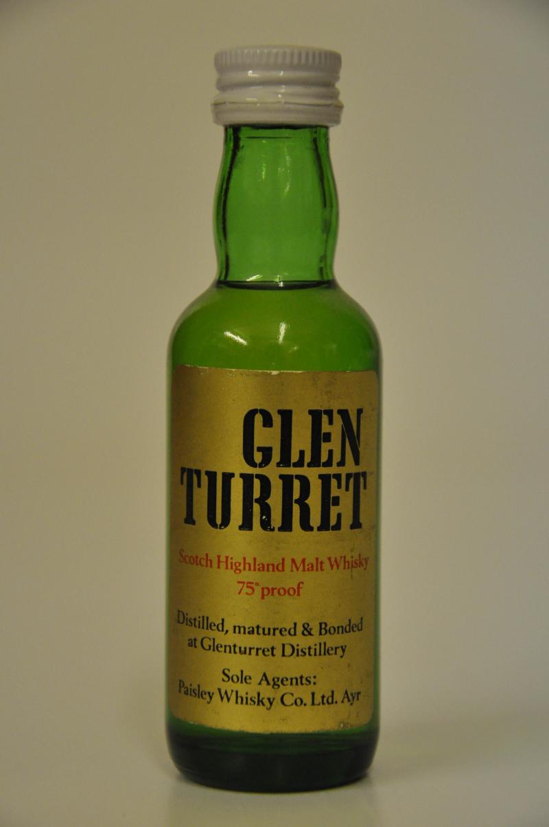 Glenturret 75 Proof Miniature