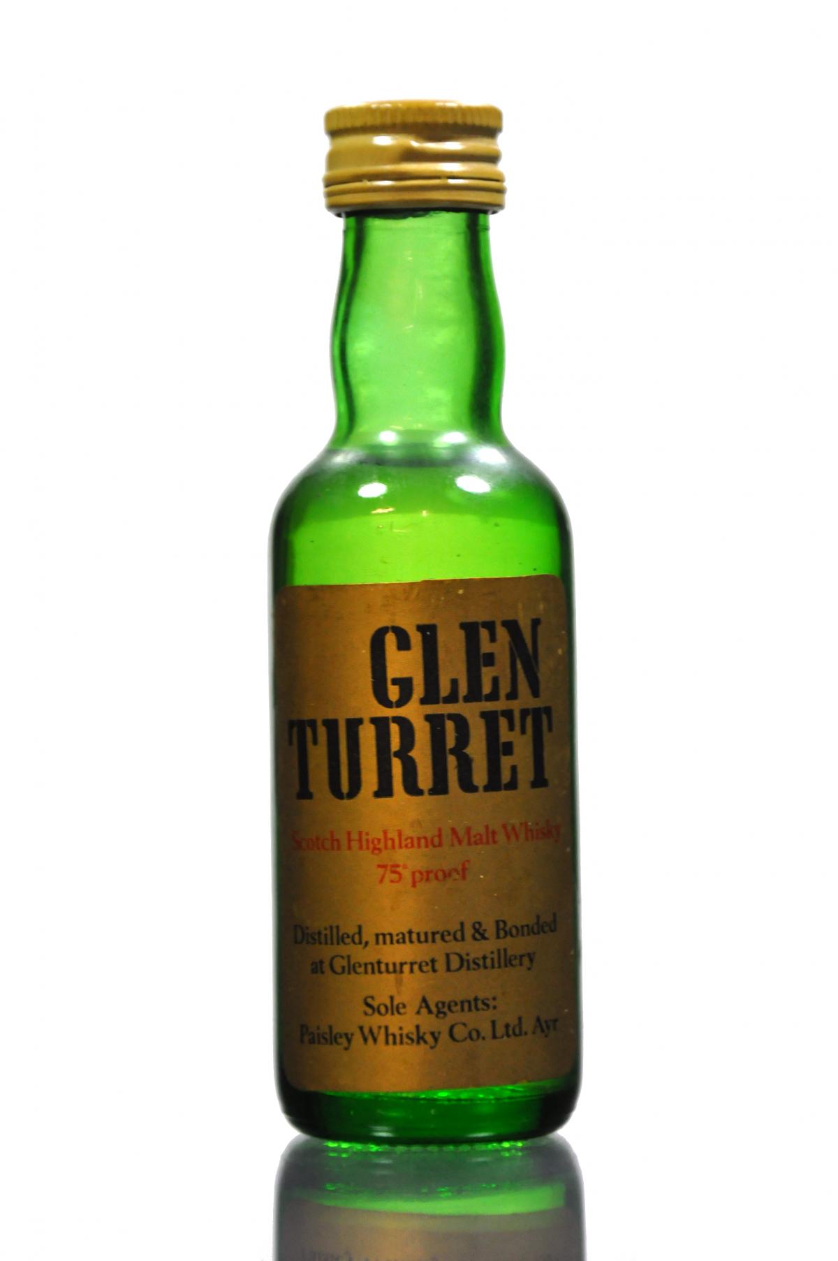 Glenturret 75 Proof Miniature