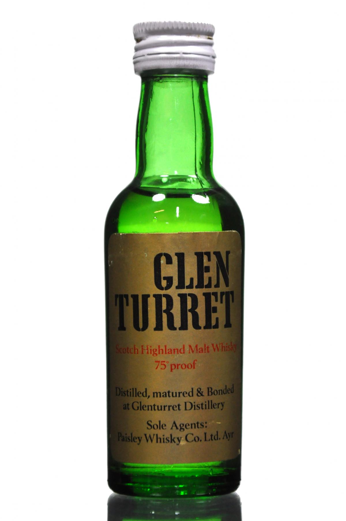 Glenturret 75 Proof Miniature