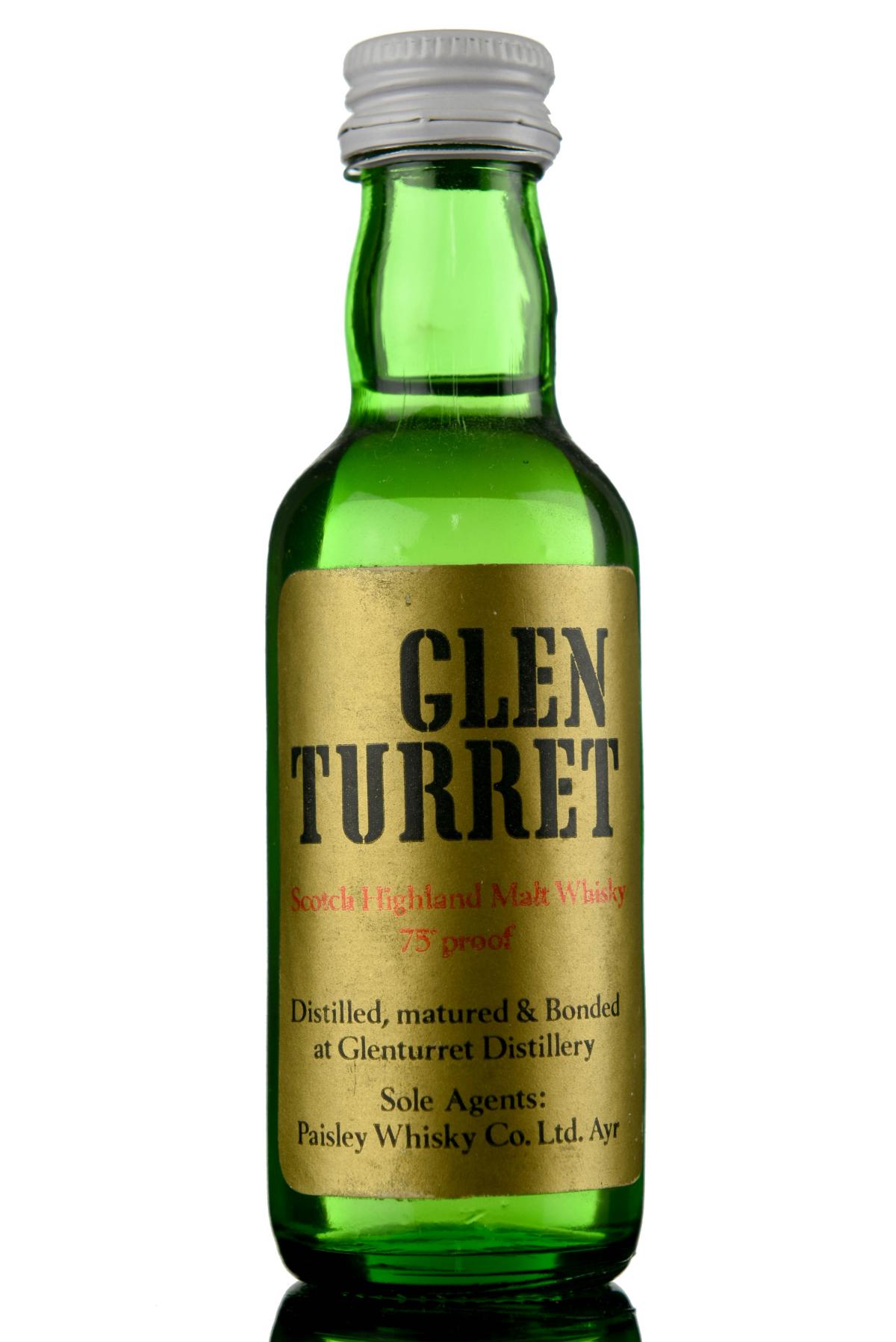 Glenturret 75 Proof Miniature