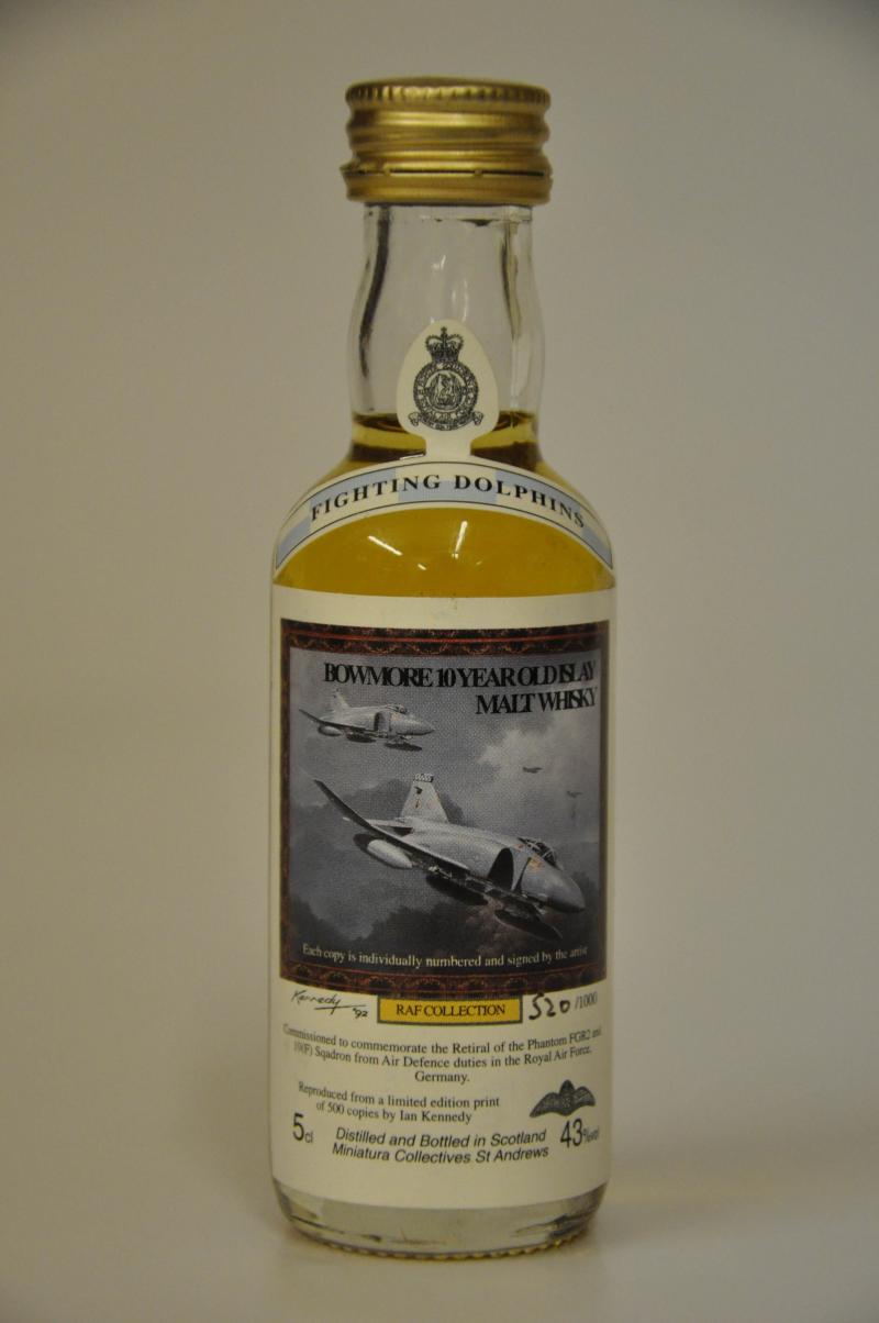 Bowmore Fighting Dolphins Miniature
