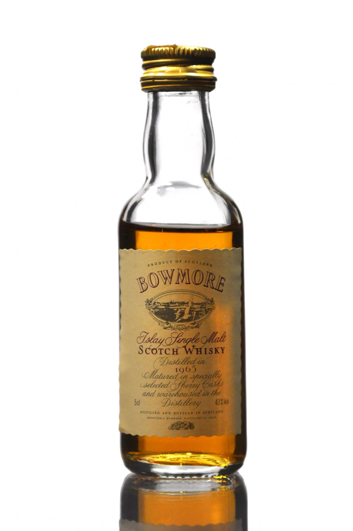 Bowmore 1965 Miniature