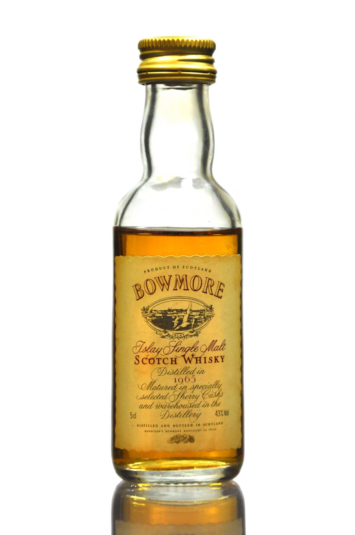 Bowmore 1965 Miniature