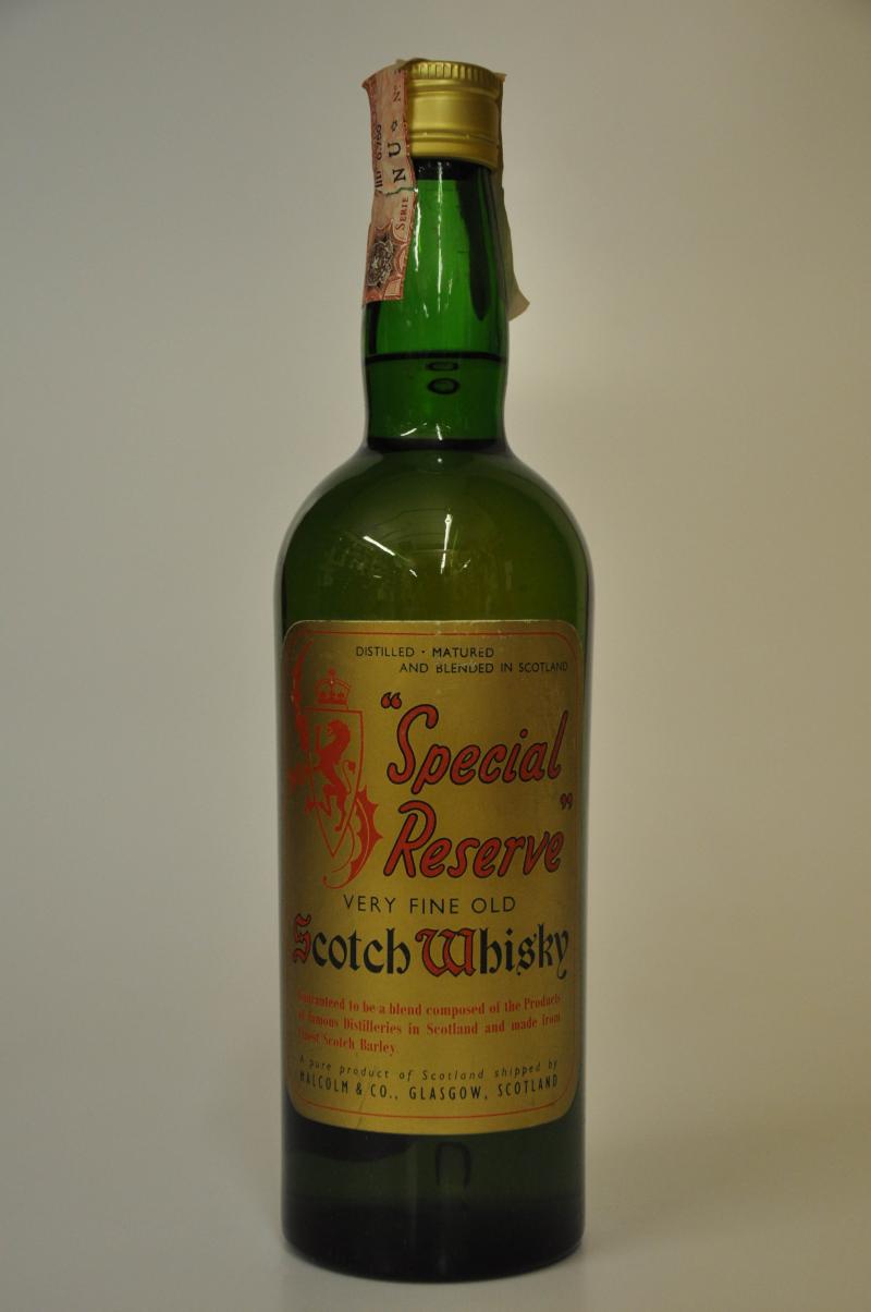 Special Reserve Blended Scotch Whisky