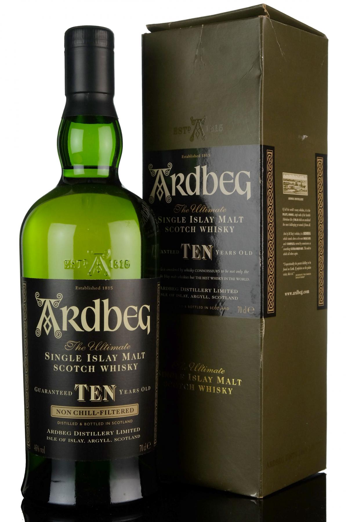 Ardbeg 10 Year Old - Early 2000s