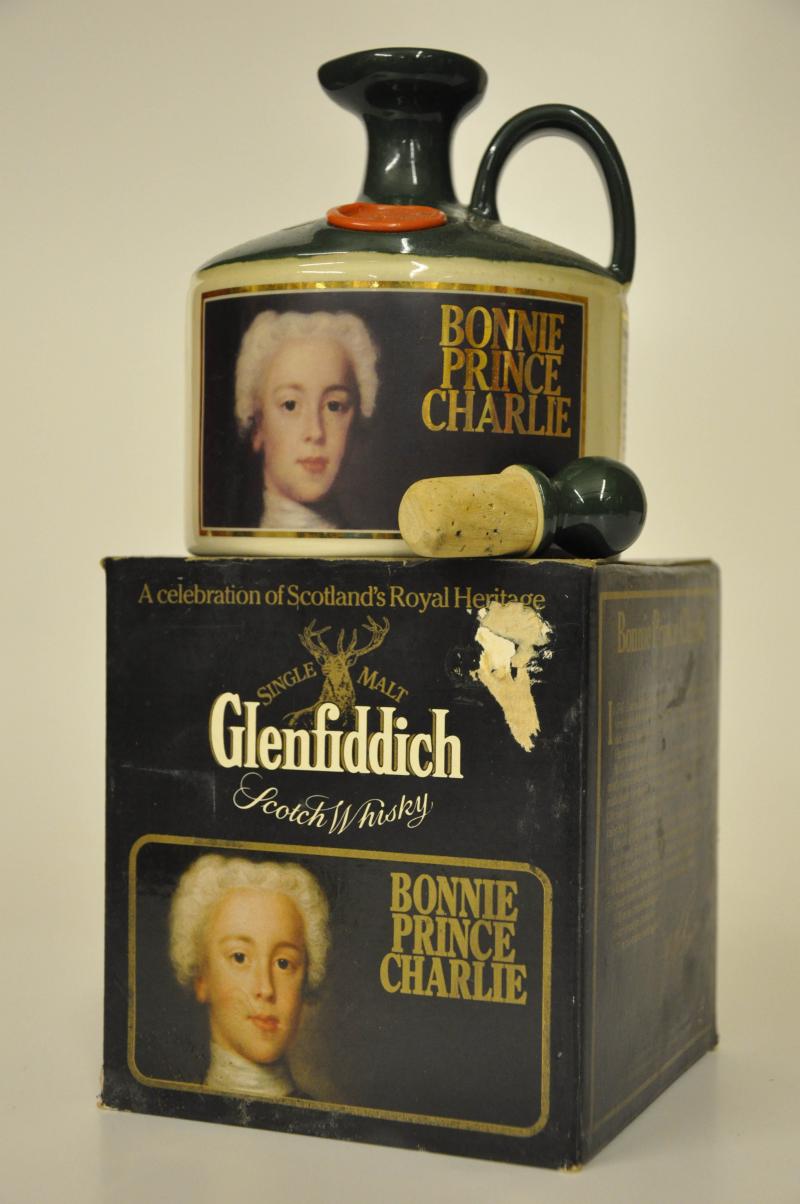 Glenfiddich Bonnie Prince Charlie - Ceramic Decanter (South African B28)